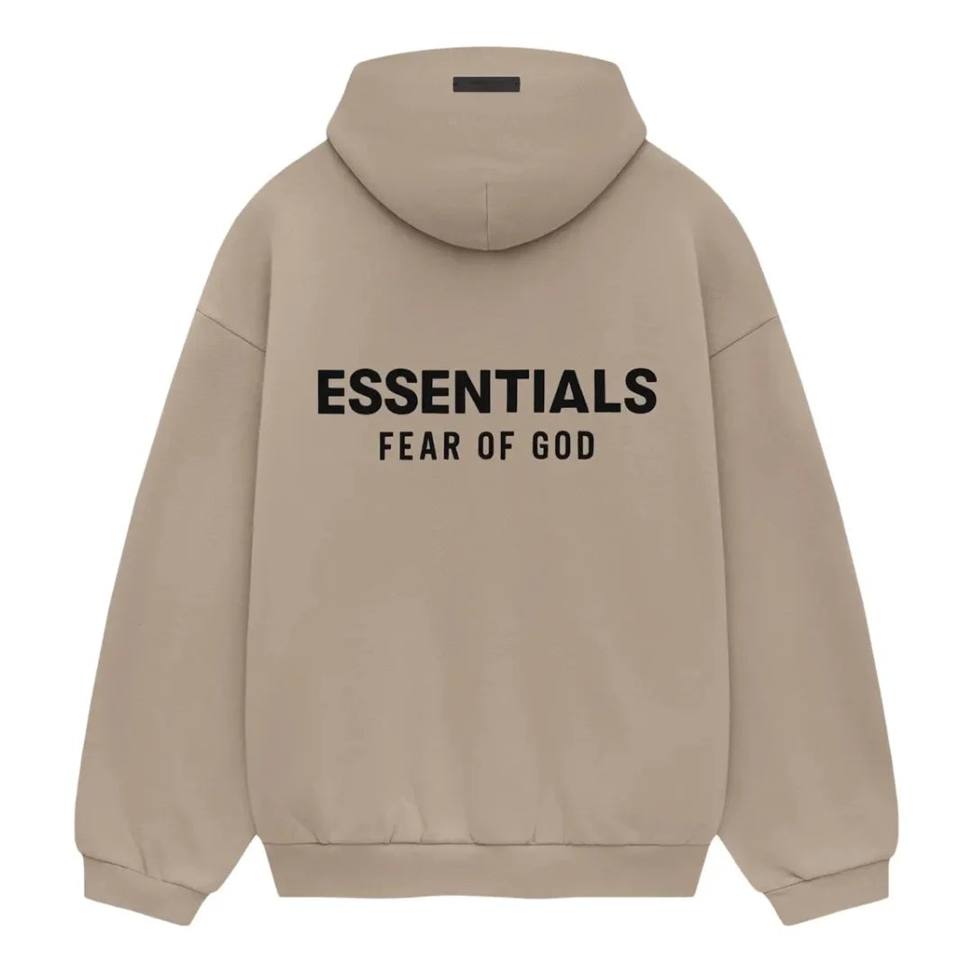 Fear of God Essentials Fleece Hoodie Desert Sand