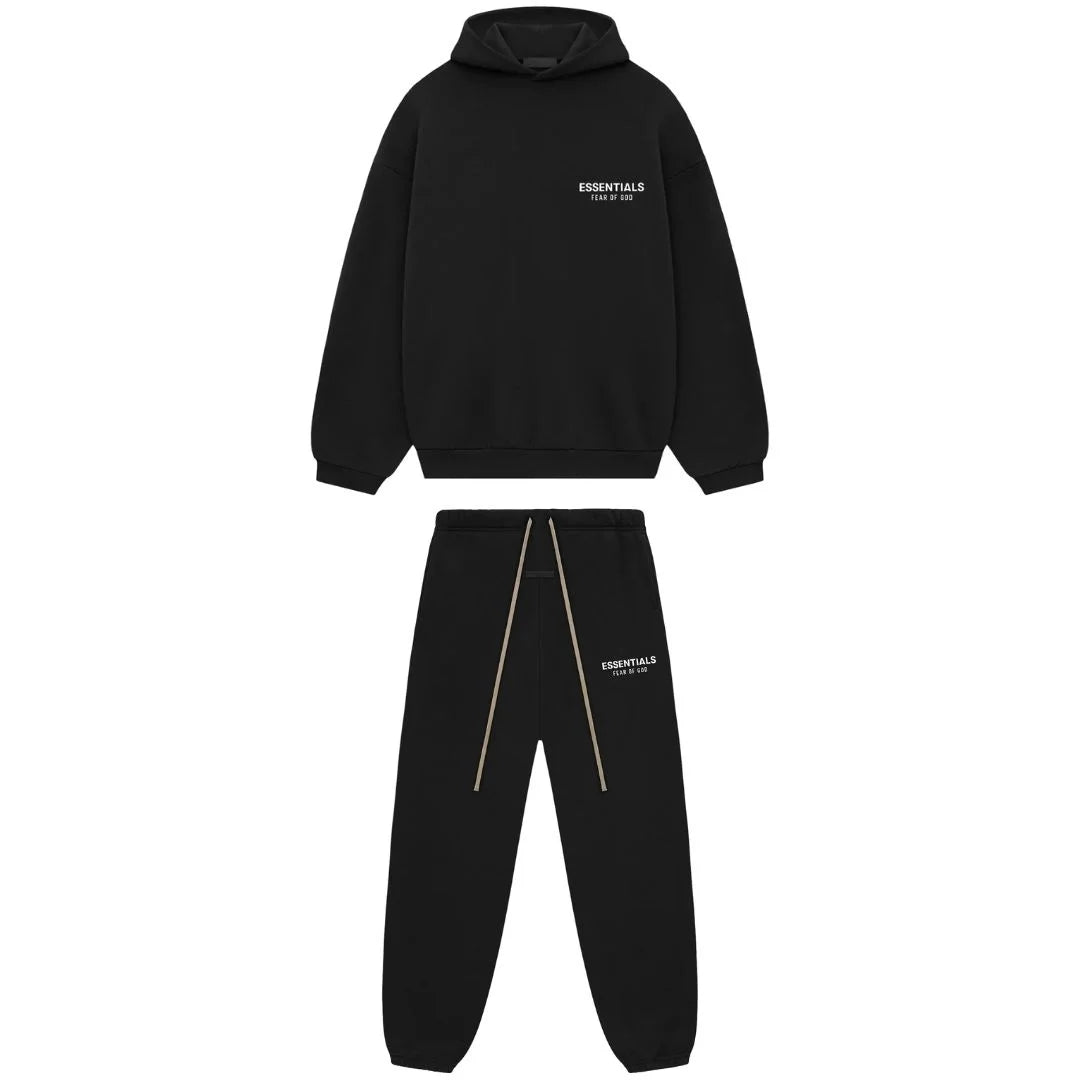 Fear of God Essentials Fleece Set Black